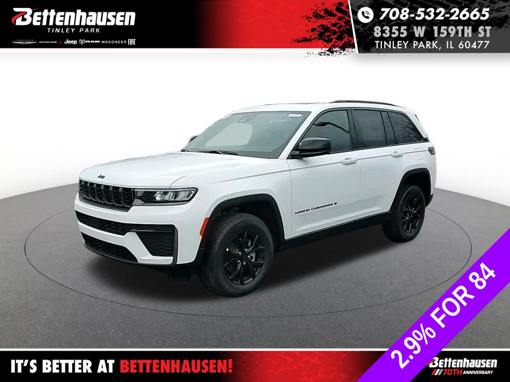 Bright White Clearcoat 2026 Jeep Grand Cherokee SUV / Crossover Four-Wheel Drive 8-Speed Automatic
