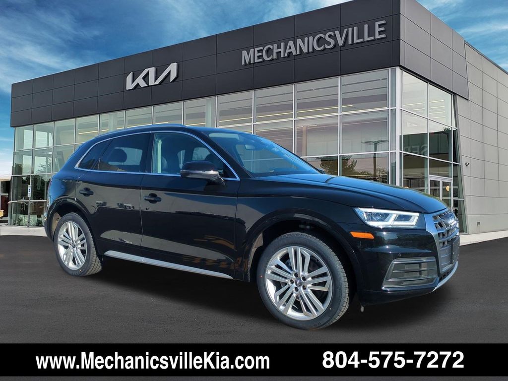 Black Metallic 2020 Audi Q5 quattro Premium Plus 45 TFSI SUV / Crossover All-Wheel Drive 7-Speed Automatic