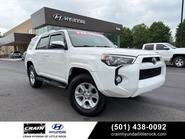 Super White 2018 Toyota 4Runner SR5 Premium 4WD SUV / Crossover Four-Wheel Drive 5-Speed Automatic Overdrive