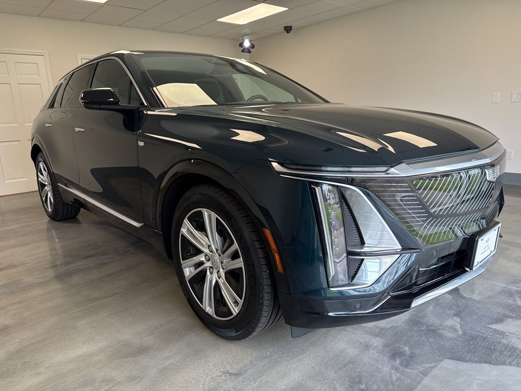 Emerald Lake Metallic 2024 Cadillac LYRIQ Tech AWD SUV / Crossover All-Wheel Drive 1-Speed Automatic