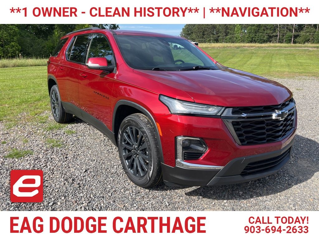 Radiant Red Tintcoat 2023 Chevrolet Traverse SUV / Crossover Front-Wheel Drive 9-Speed Automatic