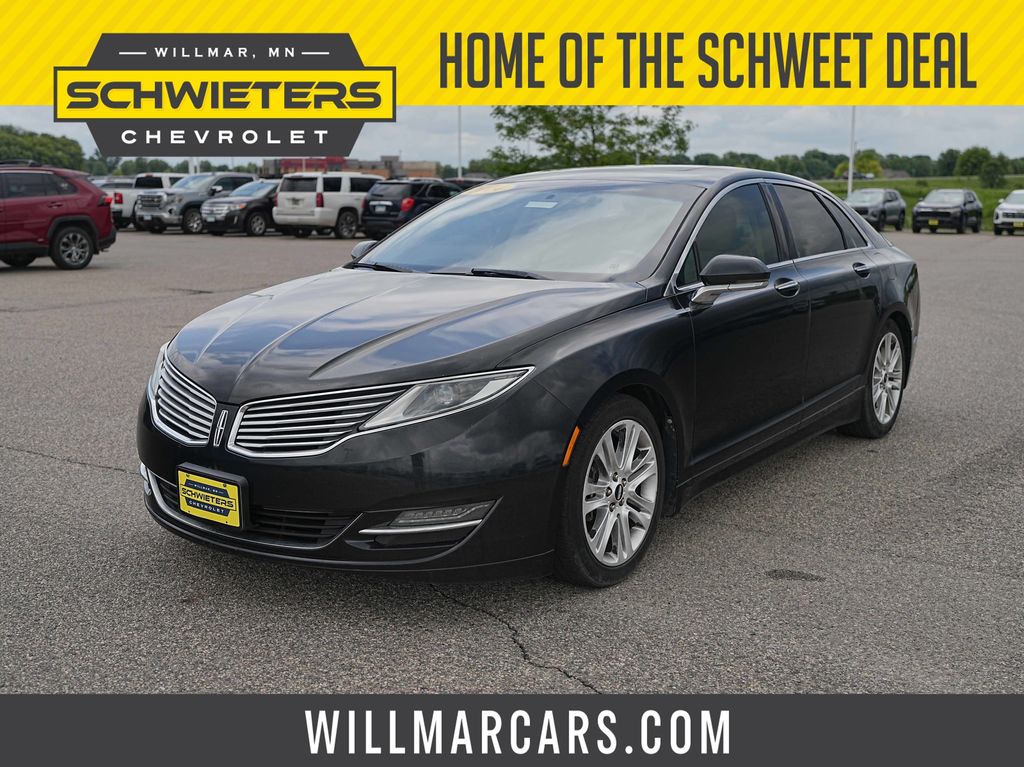 Tuxedo Black 2014 Lincoln MKZ Sedan Front-Wheel Drive 6-Speed Automatic