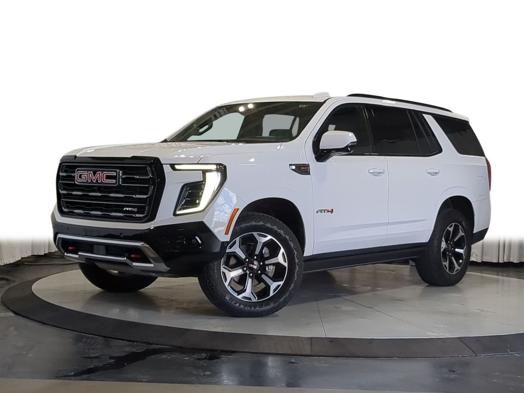 Summit White 2025 GMC Yukon SUV / Crossover Four-Wheel Drive