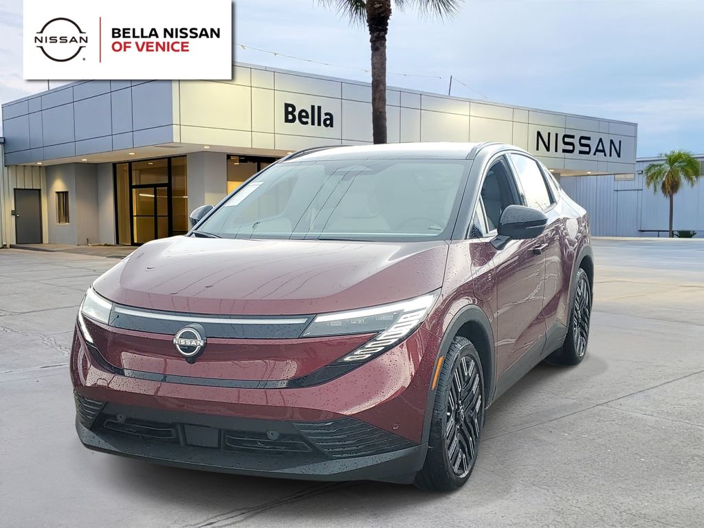 Coulis Red Metallic/Black 2026 Nissan LEAF SUV / Crossover Front-Wheel Drive Automatic