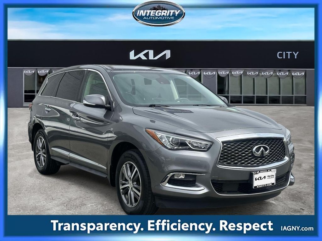 Gray (Graphite Shadow) 2020 INFINITI QX60 Pure AWD SUV / Crossover All-Wheel Drive Continuously Variable Transmission