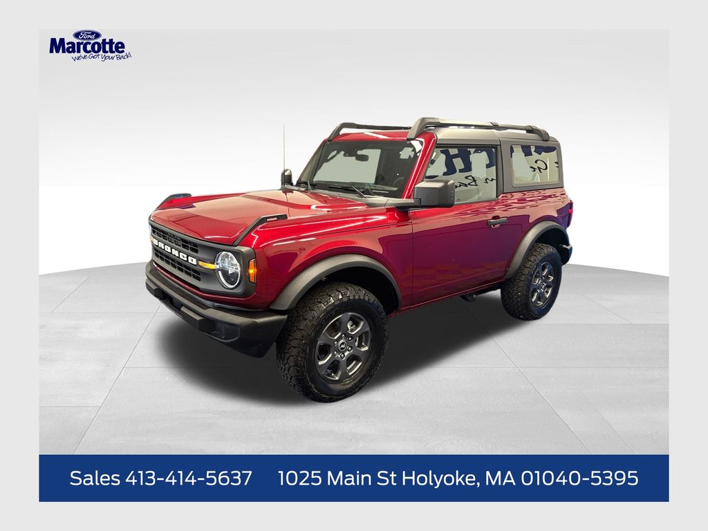 Ruby Red Metallic 2026 Ford Bronco 2-Door 4WD SUV / Crossover Four-Wheel Drive 7-Speed Manual