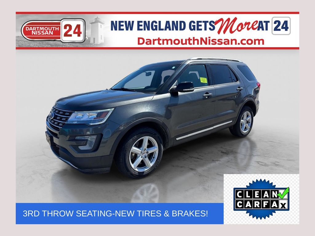 Gray (Magnetic Metallic) 2017 Ford Explorer XLT AWD SUV / Crossover All-Wheel Drive 6-Speed Automatic
