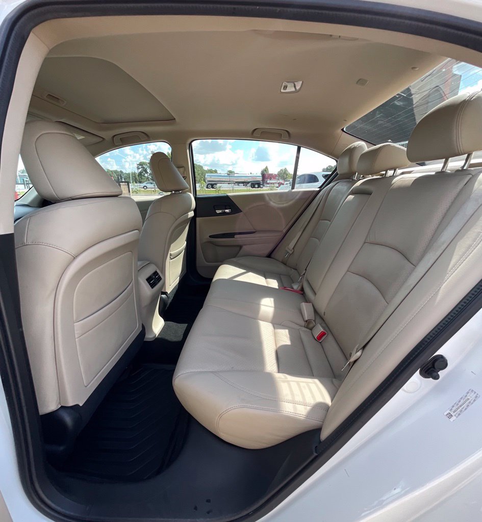 2013 Honda Accord EX-L White at Emmons Autoplex