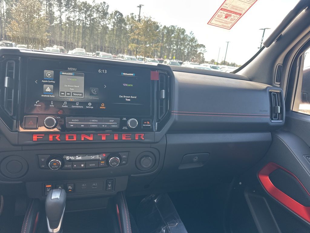 2025 Afterburn Orange Nissan Frontier PRO-X RWD Truck