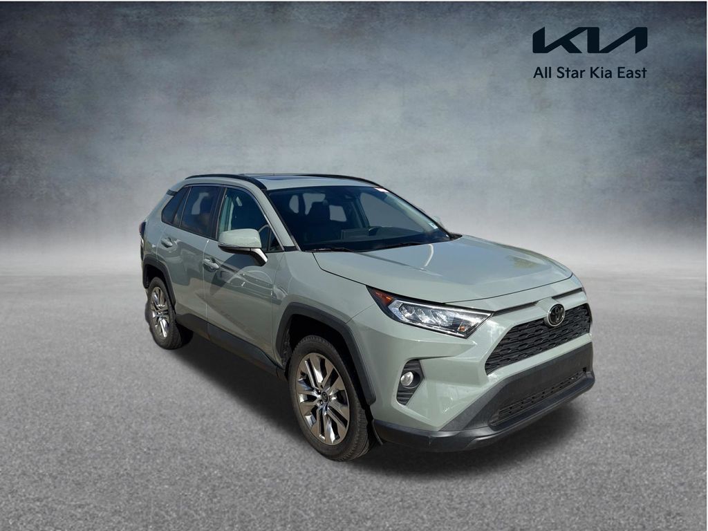Lunar 2021 Toyota RAV4 XLE Premium FWD SUV / Crossover Front-Wheel Drive 8-Speed Automatic
