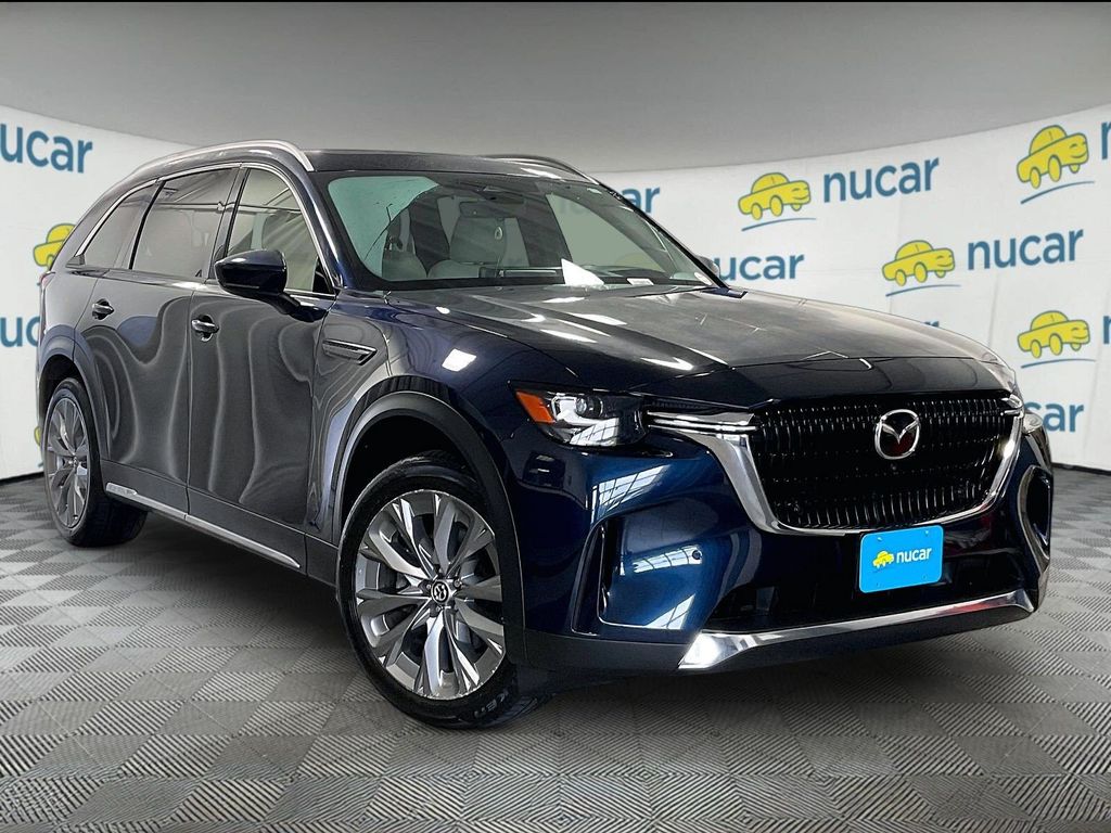 Deep Crystal Blue Mica 2024 Mazda CX-90 SUV / Crossover All-Wheel Drive 8-Speed Automatic