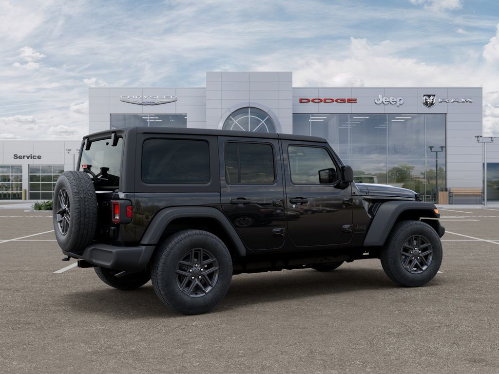 New 2025 Black Clearcoat Jeep Sport S image 3