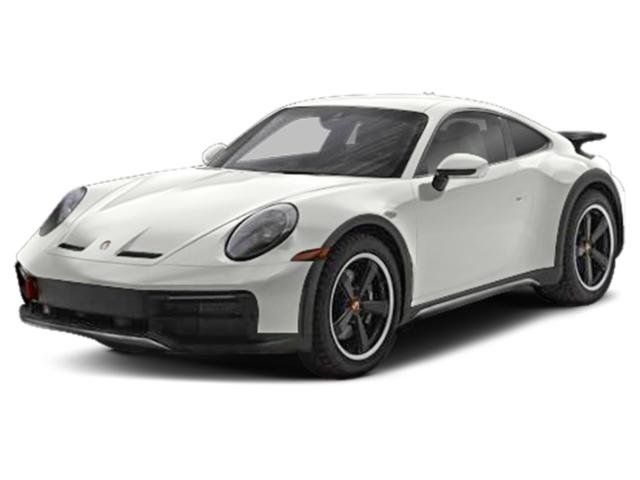 Blue 2024 Porsche 911 Coupe All-Wheel Drive 7-Speed Manual