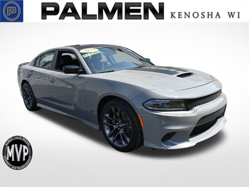 Destroyer Gray Clearcoat 2023 Dodge Charger Sedan Rear-Wheel Drive 8-Speed Automatic
