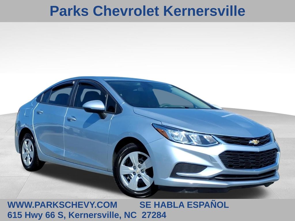 Arctic Blue 2018 Chevrolet Cruze LS Sedan FWD Sedan Front-Wheel Drive 6-Speed Automatic
