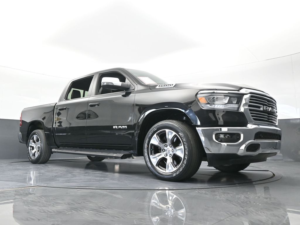 Used 2023 Diamond Black Crystal Pearlcoat Ram Laramie image 70
