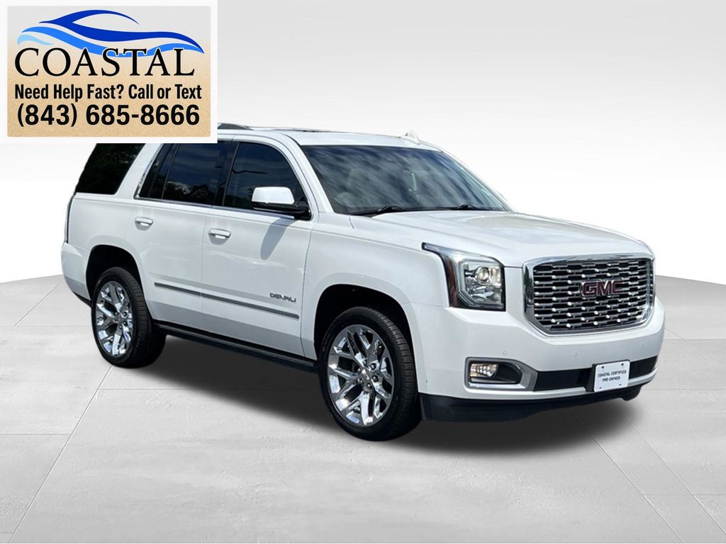 2018 GMC Yukon Denali White at Bob Mills Chevrolet