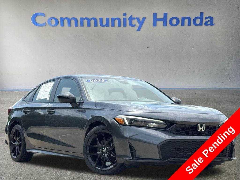 2025 Honda Civic Sport Black at Parkway Family Mazda
