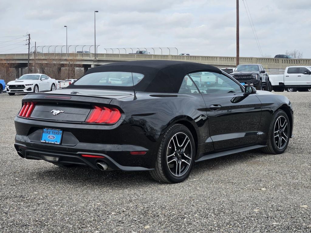 Shadow Black 2023 Ford Mustang EcoBoost Premium Convertible RWD Convertible Rear-Wheel Drive Automatic