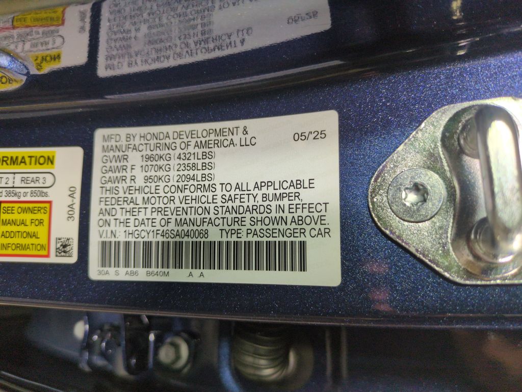 New 2025 Honda Accord For Sale in Fort Wayne, IN