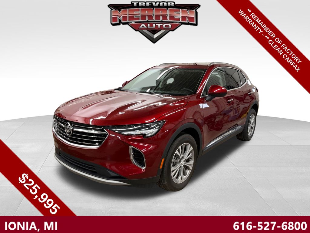 Cinnabar Metallic 2023 Buick Envision SUV / Crossover All-Wheel Drive 9-Speed Automatic