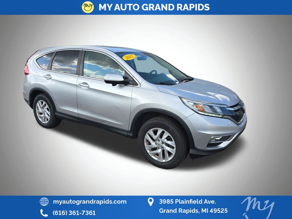 Silver 2015 Honda CR-V SUV / Crossover All-Wheel Drive Continuously Variable Transmission