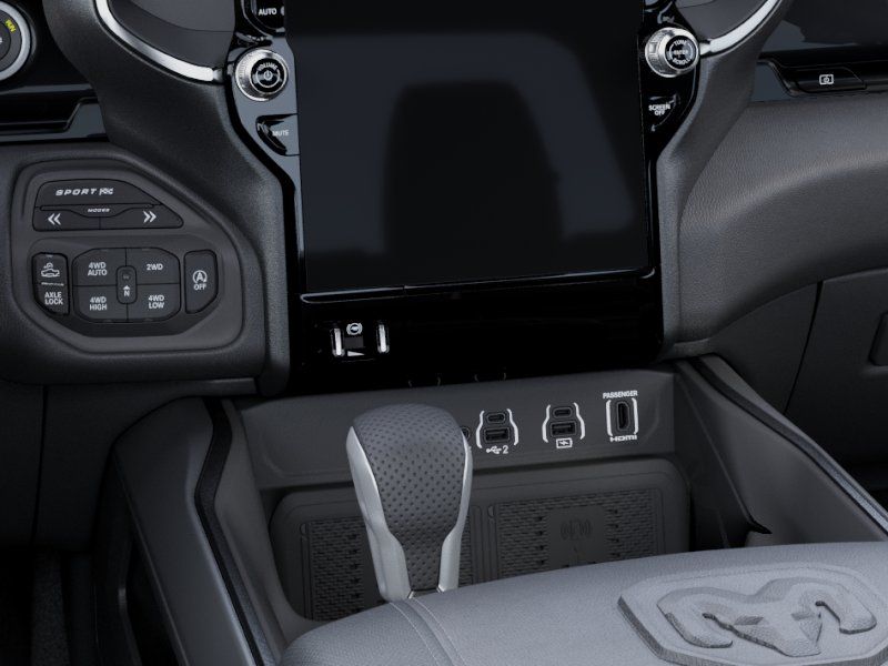 New 2026 Diamond Black Crystal Pearlcoat Ram Rebel image 24