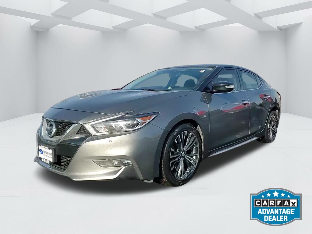 Gray (Gun Metallic) 2016 Nissan Maxima SV Sedan Front-Wheel Drive Continuously Variable Transmission