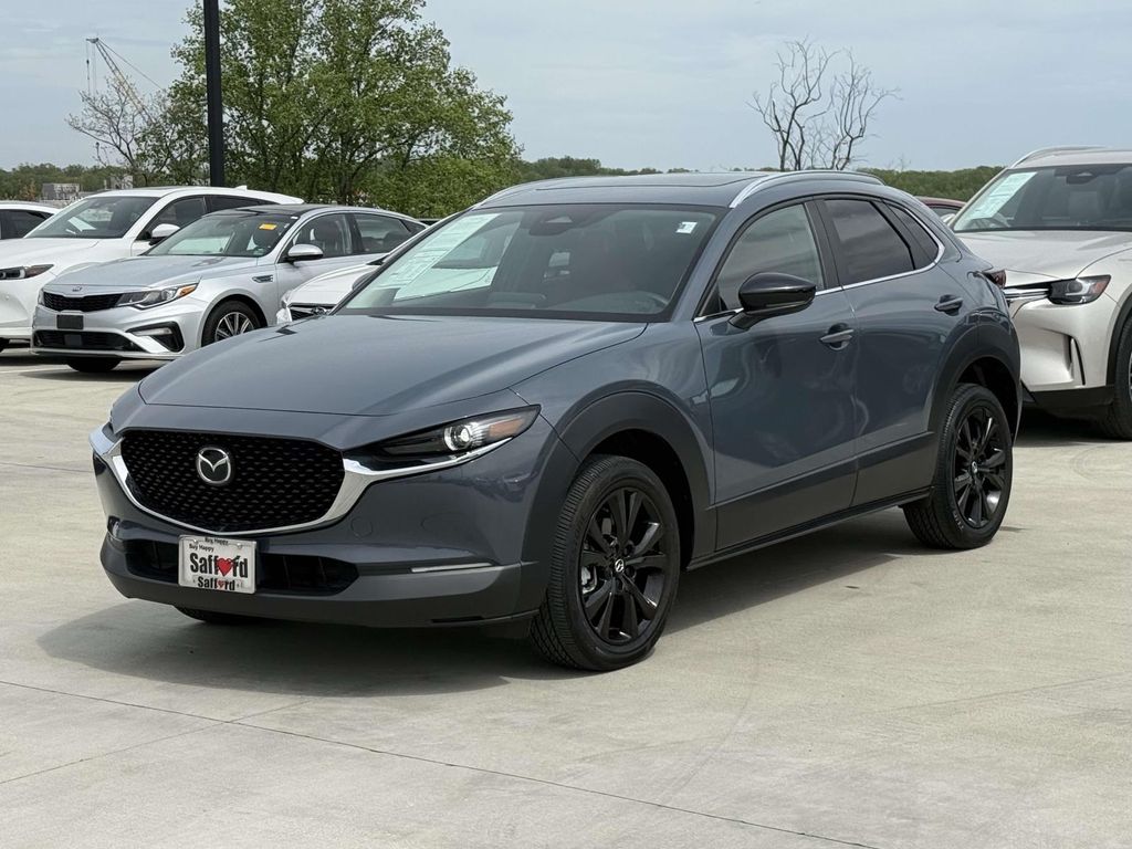 Gray Metallic 2024 Mazda CX-30 2.5 S Carbon Edition AWD SUV / Crossover All-Wheel Drive 6-Speed Automatic