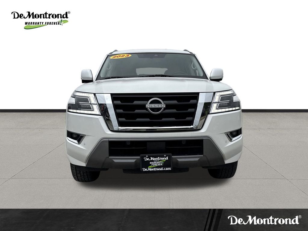 2023 Nissan Armada SL White at Joe Myers Mazda Kia
