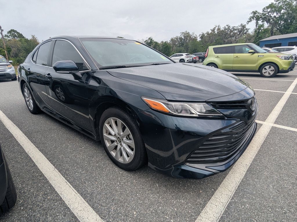 Teal (Aqua) 2020 Toyota Camry LE FWD Sedan Front-Wheel Drive 8-Speed Automatic