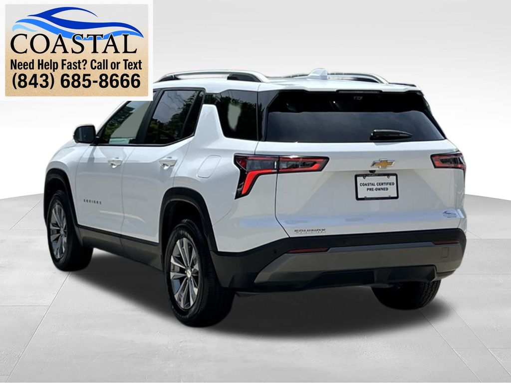 2025 Chevrolet Equinox LT White at Bob Mills Chevrolet