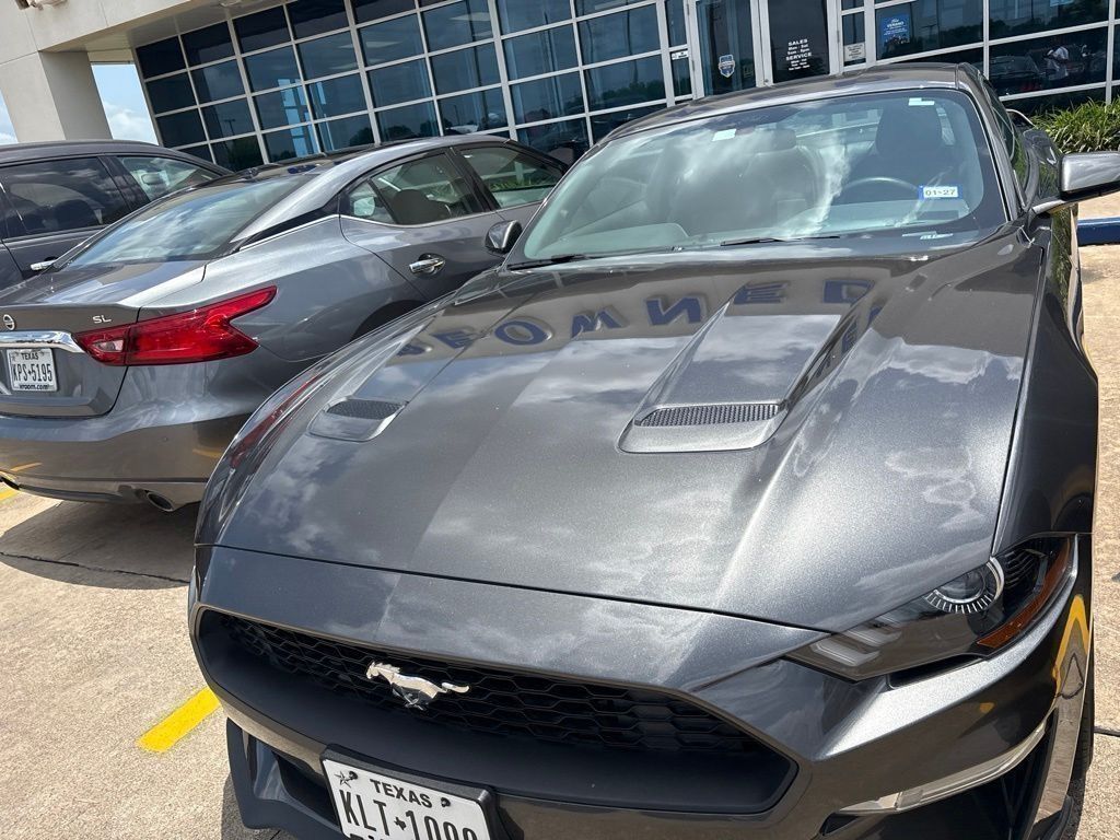 2018 Ford Mustang EcoBoost Premium Gray at Emmons Autoplex