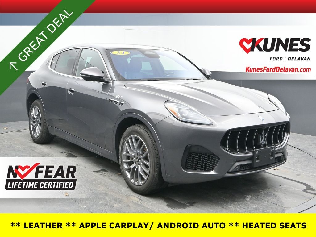 Lava 2024 Maserati Grecale GT AWD SUV / Crossover All-Wheel Drive 8-Speed Automatic