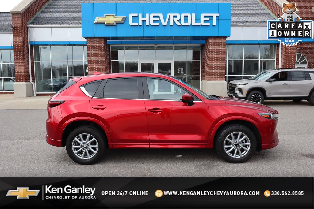 Soul Red Crystal Metallic 2024 Mazda CX-5 2.5 S Preferred AWD SUV / Crossover All-Wheel Drive 6-Speed Automatic