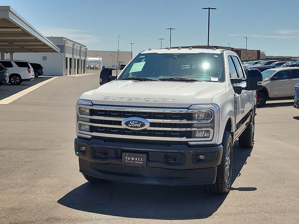Brown 2024 Ford F-350 Super Duty Pickup Truck Four-Wheel Drive Automatic