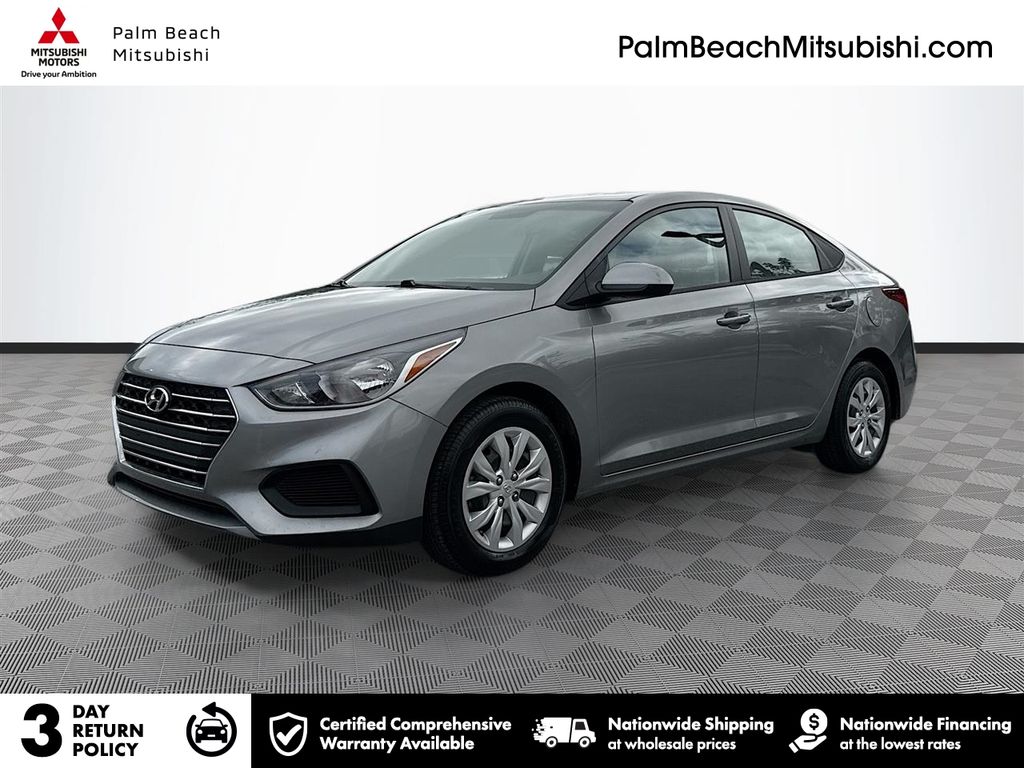 Forge Gray 2021 Hyundai Accent Sedan Front-Wheel Drive