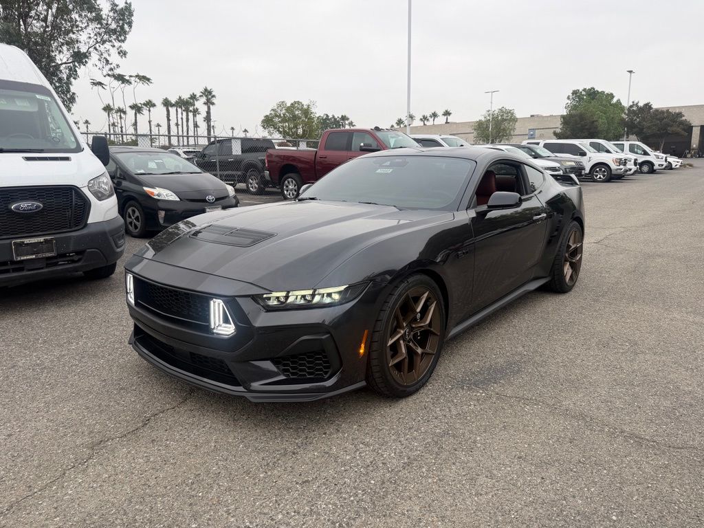 Gray Metallic 2024 Ford Mustang Coupe Rear-Wheel Drive Automatic