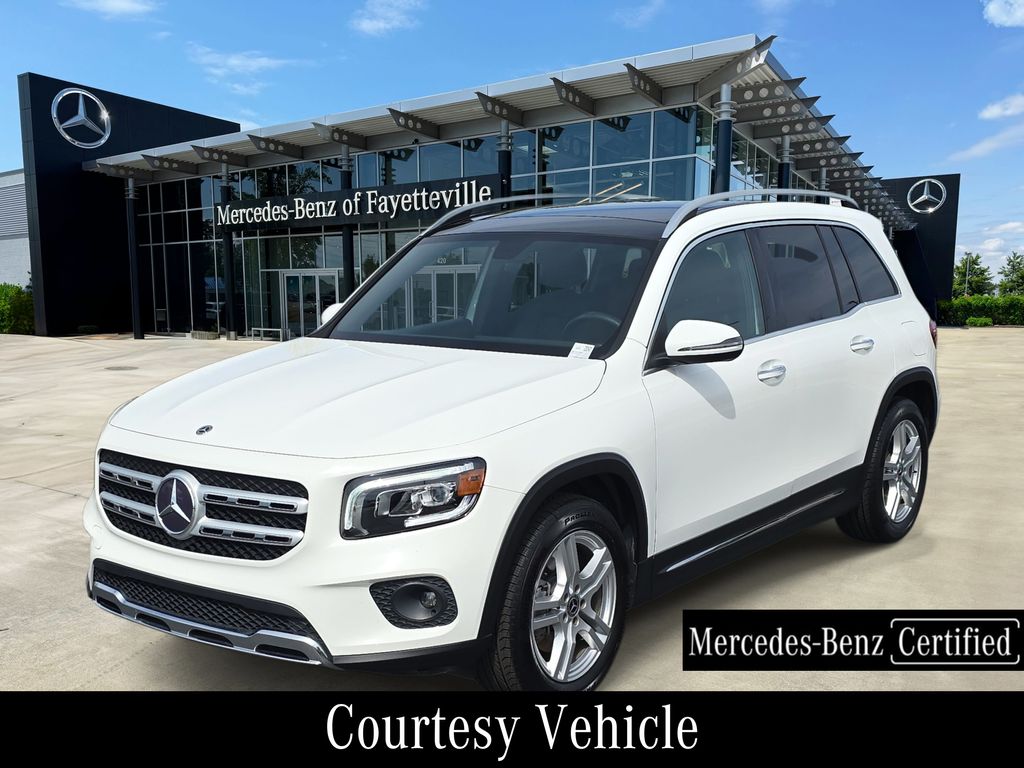 Polar White 2021 Mercedes-Benz GLB 250 4MATIC SUV / Crossover All-Wheel Drive 8-Speed Automatic