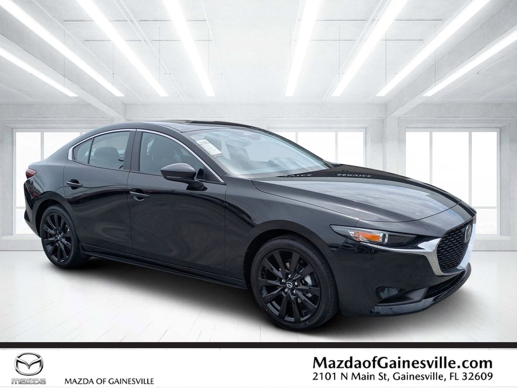 Jet Black 2026 Mazda MAZDA3 2.5 S Select Sport FWD Sedan Front-Wheel Drive 6-Speed Automatic