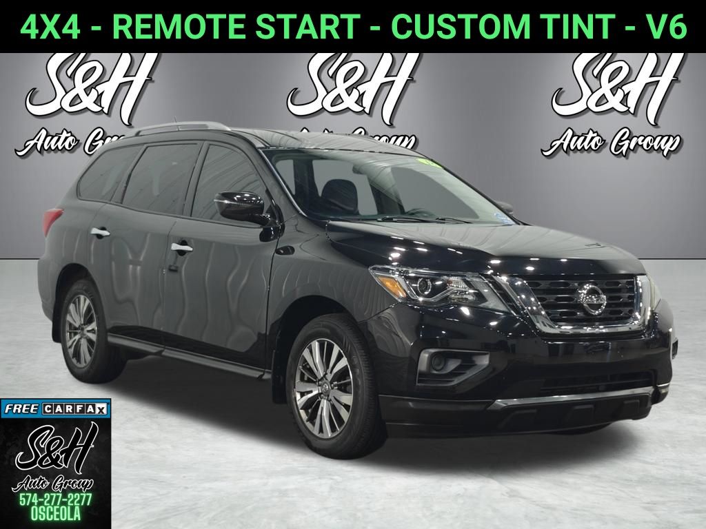 Gray (Magnetic Black) 2018 Nissan Pathfinder SUV / Crossover Four-Wheel Drive Continuously Variable Transmission