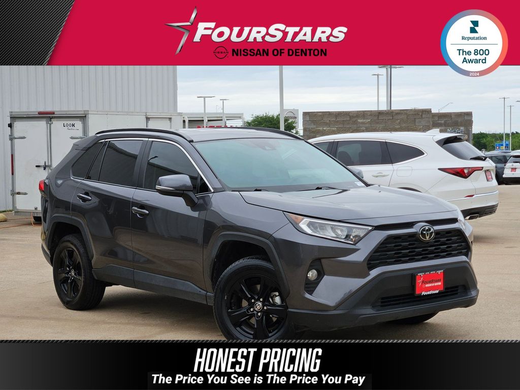 Magnetic Gray Metallic 2021 Toyota RAV4 XLE AWD SUV / Crossover All-Wheel Drive 8-Speed Automatic