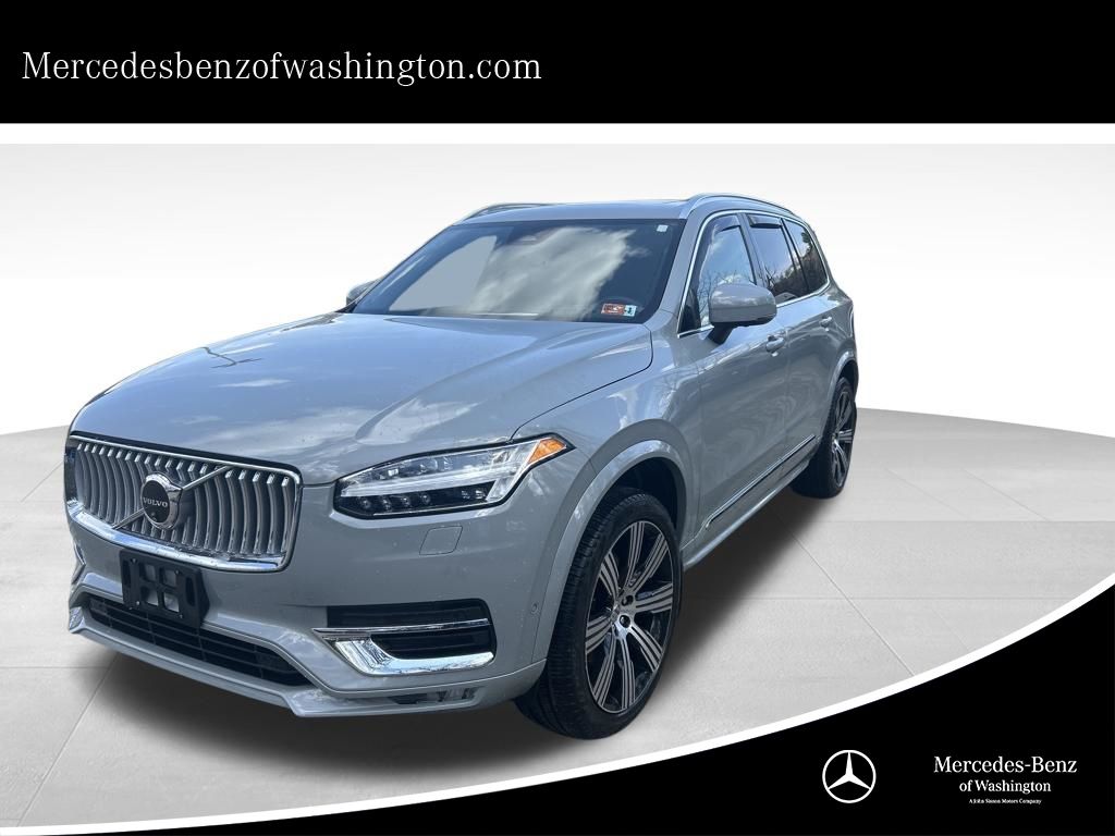 Gray Metallic 2024 Volvo XC90 B6 Ultimate Bright Theme 7-Passenger AWD SUV / Crossover All-Wheel Drive Automatic