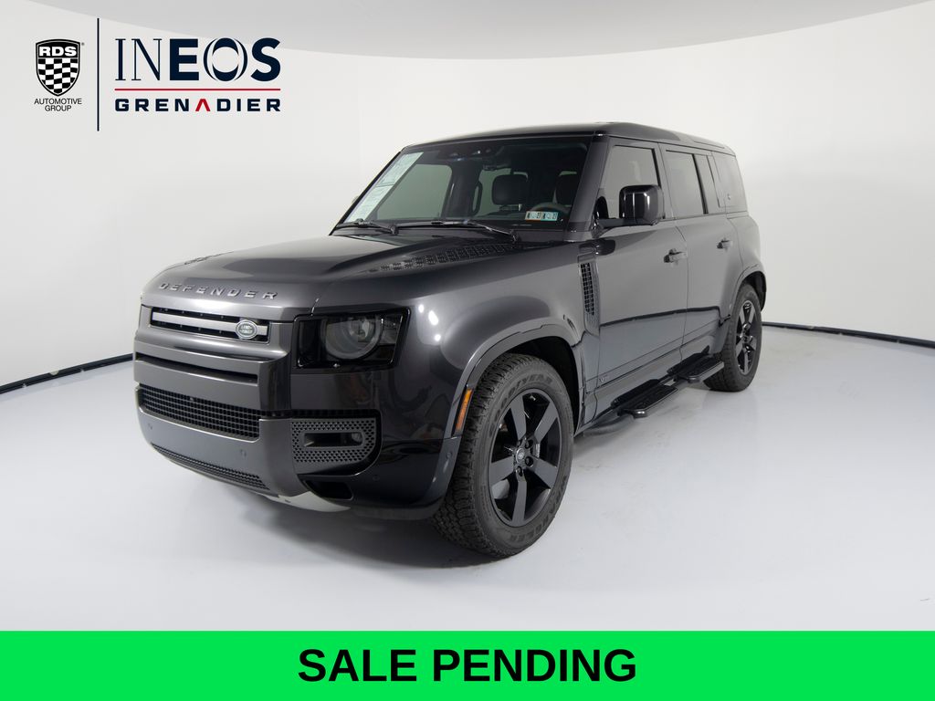 Carpathian Gray Premium Metallic 2024 Land Rover Defender 110 V8 P525 AWD SUV / Crossover All-Wheel Drive 8-Speed Automatic
