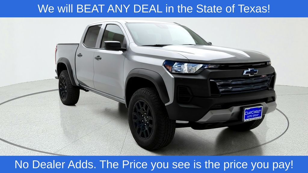 Sterling Gray Metallic 2025 Chevrolet Colorado Pickup Truck Four-Wheel Drive 8-Speed Automatic