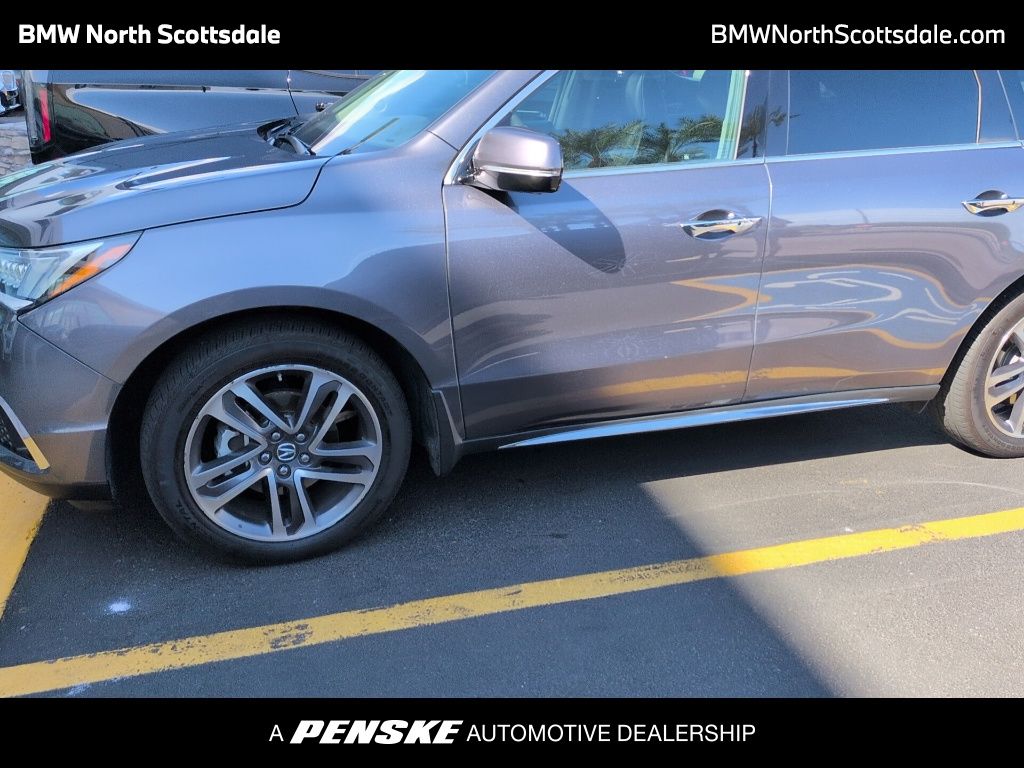 Gray (Modern Steel) 2018 Acura MDX SUV / Crossover 9-Speed Automatic