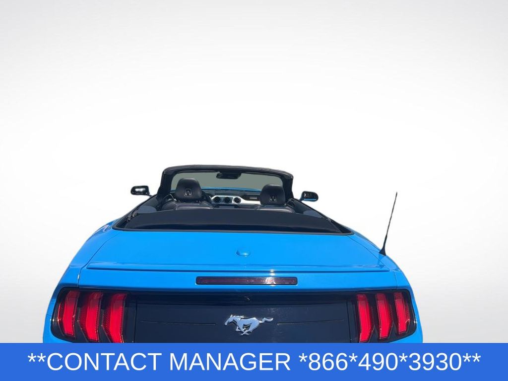 2023 Blue Ford Mustang EcoBoost Premium RWD Convertible
