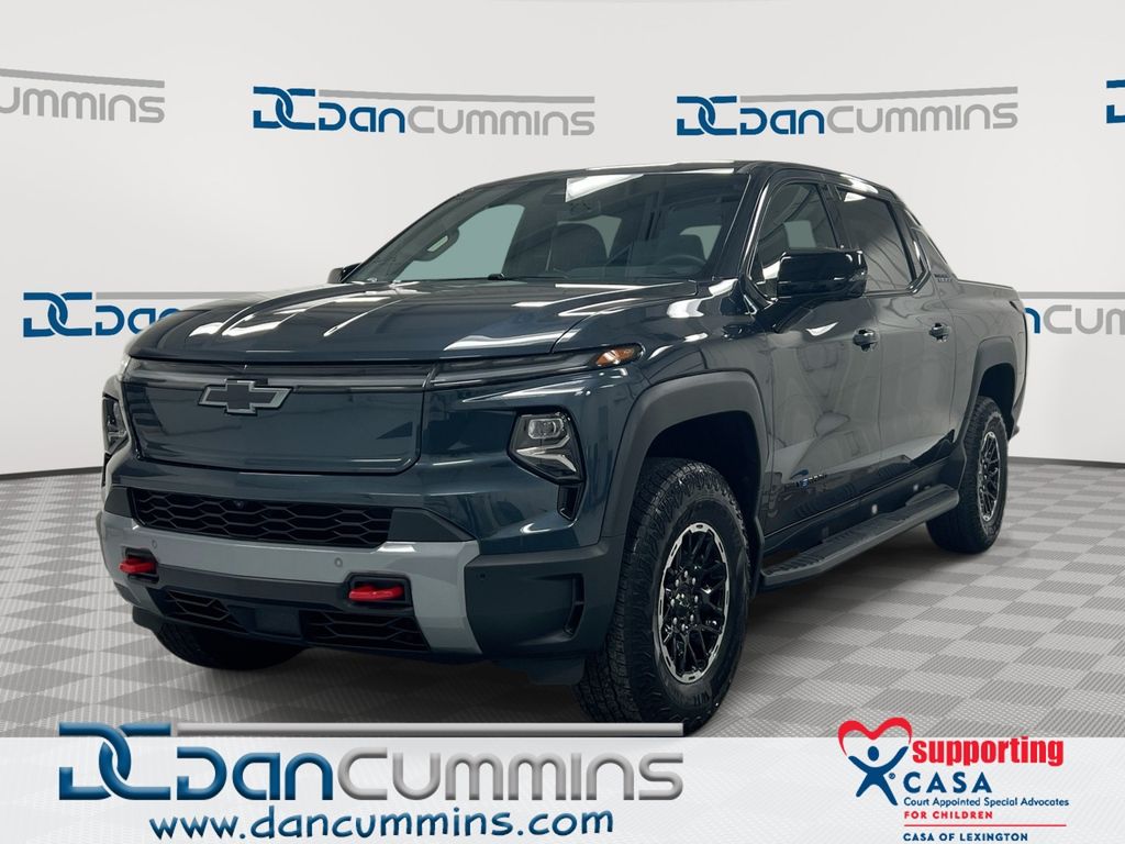 Blue Smoke Metallic 2026 Chevrolet Silverado EV Pickup Truck All-Wheel Drive 1-Speed Automatic
