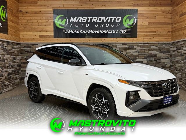 White Pearl 2024 Hyundai Tucson Hybrid SUV / Crossover All-Wheel Drive 6-Speed Automatic