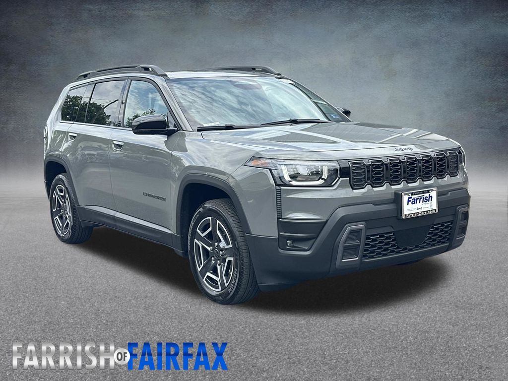 Sting-Gray Clearcoat 2026 Jeep Cherokee SUV / Crossover Four-Wheel Drive Continuously Variable Transmission